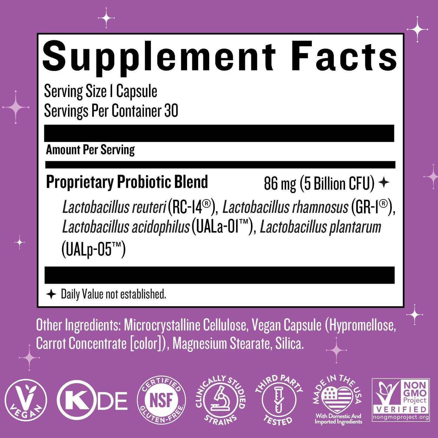 Legendairy Milk Smitten Kitten™ - Vaginal Probiotics for Women - Clinically-Studied Probiotics Lactobacillus Reuteri for Women's Vaginal Health