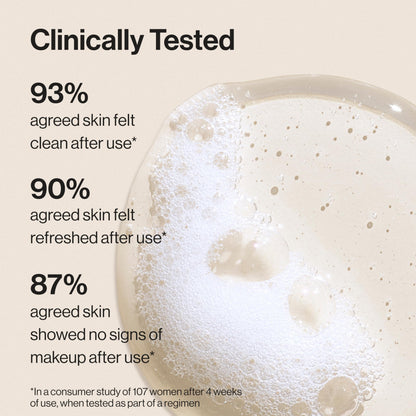 Honest Beauty Gentle Gel Daily Face Cleanser, Calms, Refreshes, Hydrates, Vegan Safe for Sensitive Skin, 5 fl oz