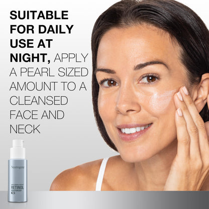 Neutrogena Retinol Face Moisturizer Cream, Rapid Wrinkle Repair, Anti-Wrinkle Night Moisturizer, Anti-Wrinkle Face & Neck Cream