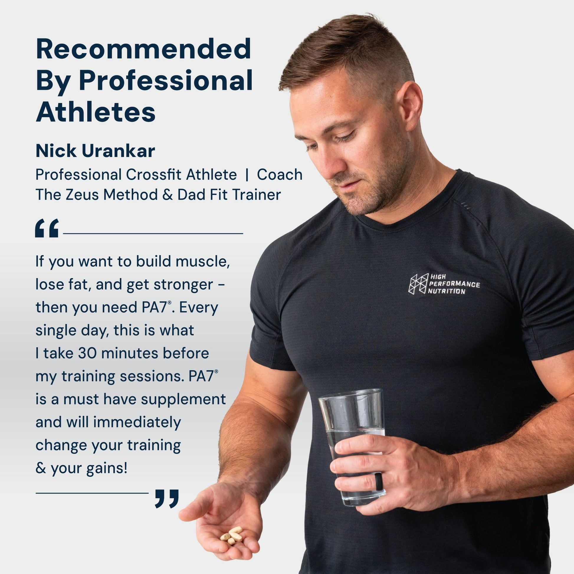 HPN PA(7) Phosphatidic Acid Muscle Builder Top Natural Muscle Builder - Boost mTOR | Build Mass and Strength from Your Workout | 30 Day Supply HPNBuy Supplements Australia