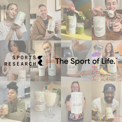 Sports Research Marine Collagen Peptides Powder - Sourced from Wild-Caught Fish, Pescatarian Friendly, Keto Certified & Non-GMO Tested - Easy to Mix in Water or Juice! (34 Servings) Sports Research buy supplements Au