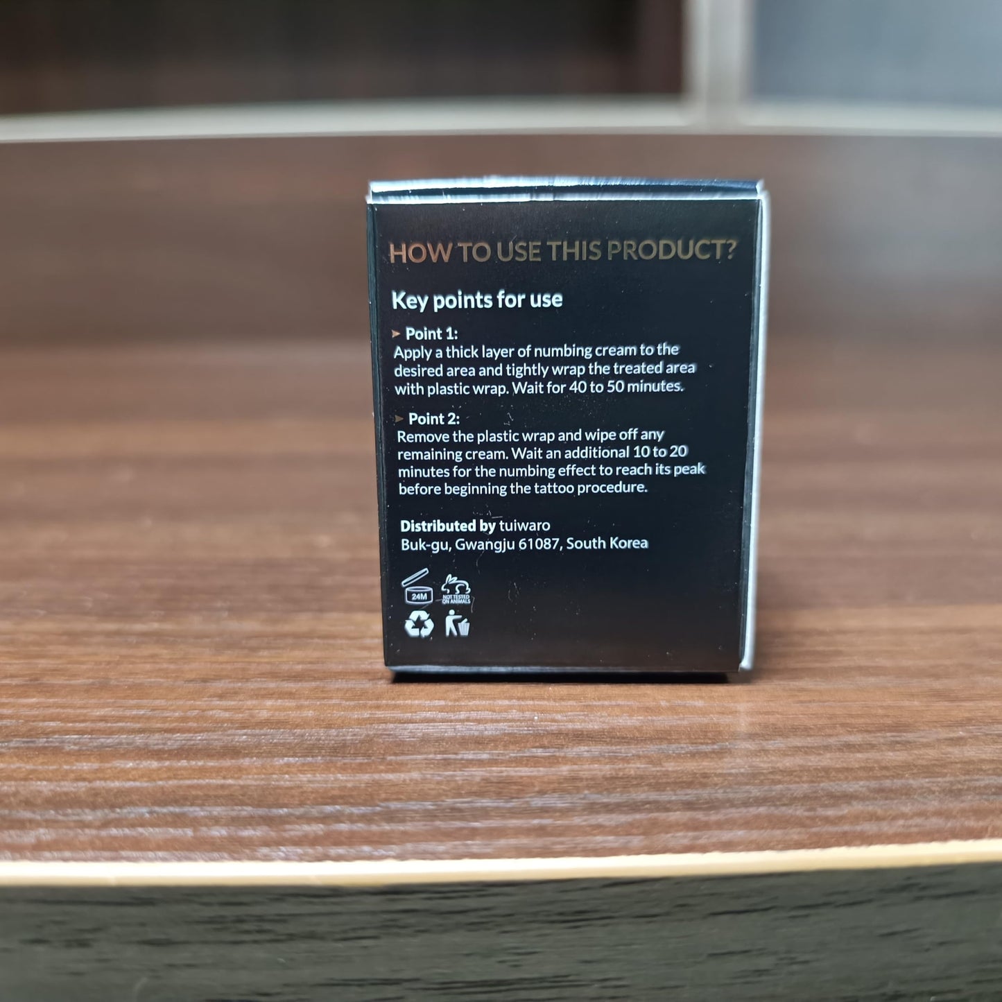 tuiwaro Numbing Cream Extra Strength: Relief Long Lasting & Fast-Absorbing with Emu Oil and Arnica — Non-Greasy 50 mL