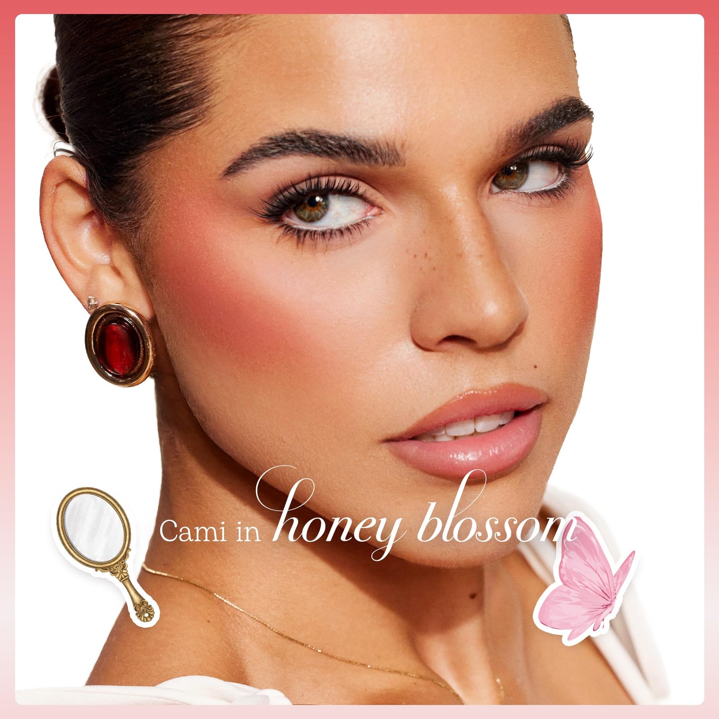 tarte macaron blush & glow duo - Multi-Use Longwear Makeup with Peptides, Cream & Powder Blush Duo with Blend Bar for a Buildable Bright Lifted Look, Vegan & Cruelty-Free, full size, honey blossom