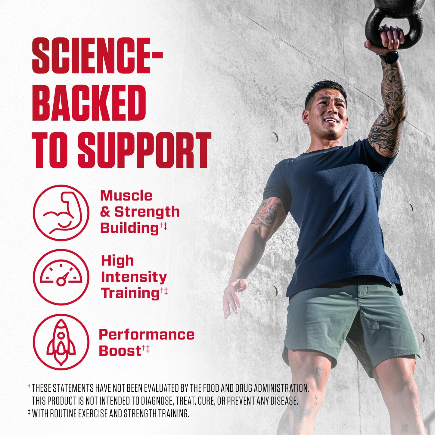Dymatize 100% Creatine Monohydrate with CREAPURE, 5g Per Serving, 60 Servings (300g), Creatine for Women and Men, Gluten Free
