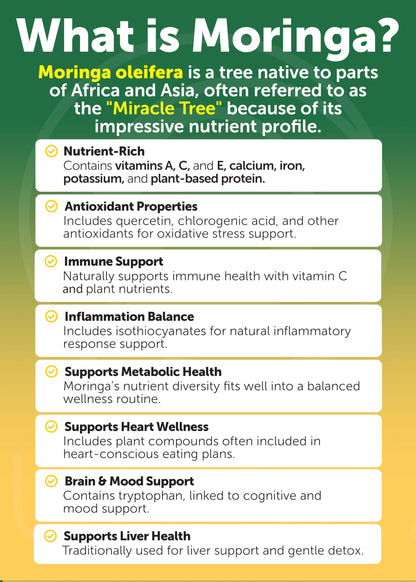 Lunakai USA Made Pure Moringa Capsules – Advanced Moringa Leaf Extract Supplement with Ashwagandha, Boswellia, Ginseng & Turmeric, 60ct LunakaiBuy Supplements Australia