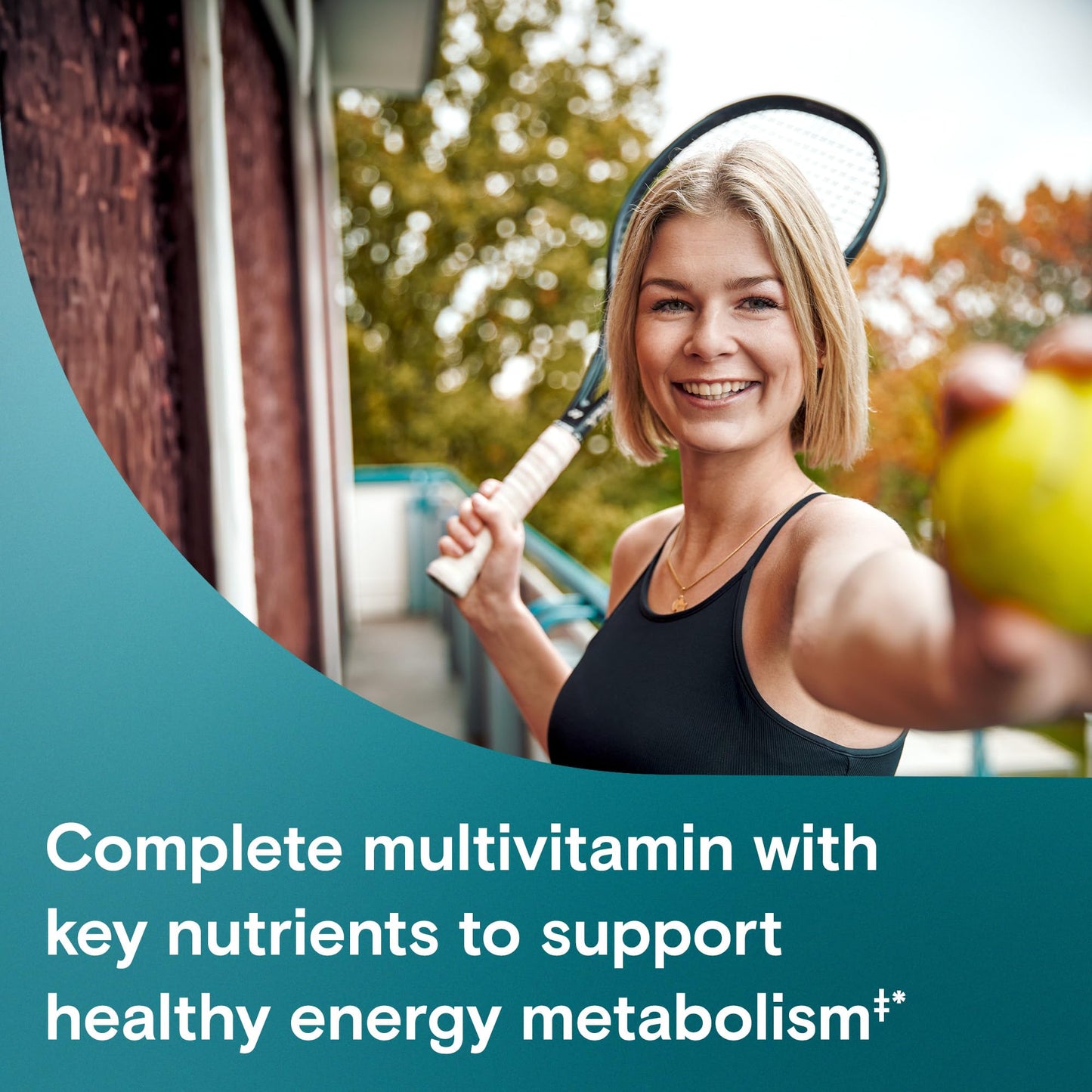 One A Day Women's Active Metabolism Daily Essential, Multivitamin for Women, Metabolism Support, Vitamins for Women with All 8 B-Vitamins