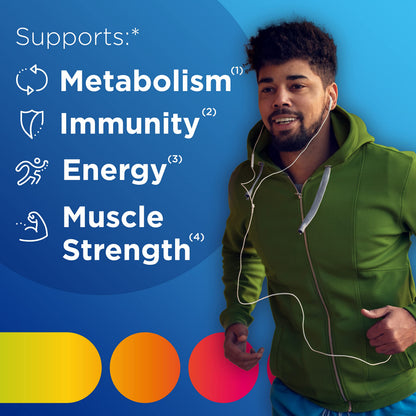 Centrum MultiGummies Gummy Multivitamin for Men, Multivitamin/Multimineral Supplement with Selenium, Antioxidants and Vitamin D3