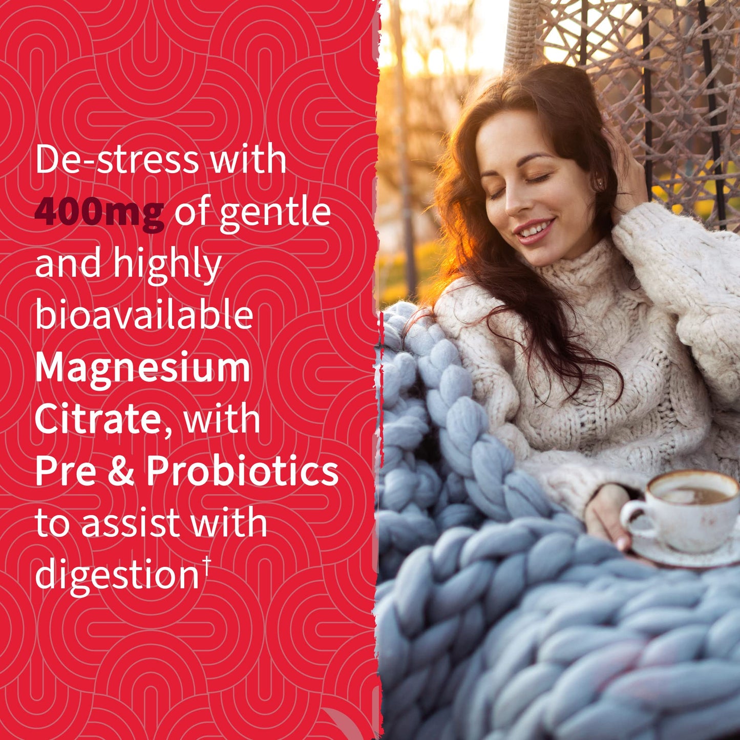 Garden of Life Magnesium Citrate Supplement Gummies with Prebiotics & Probiotics for Stress, Sleep & Recovery - Vegan, Gluten Free, Kosher, Non-GMO