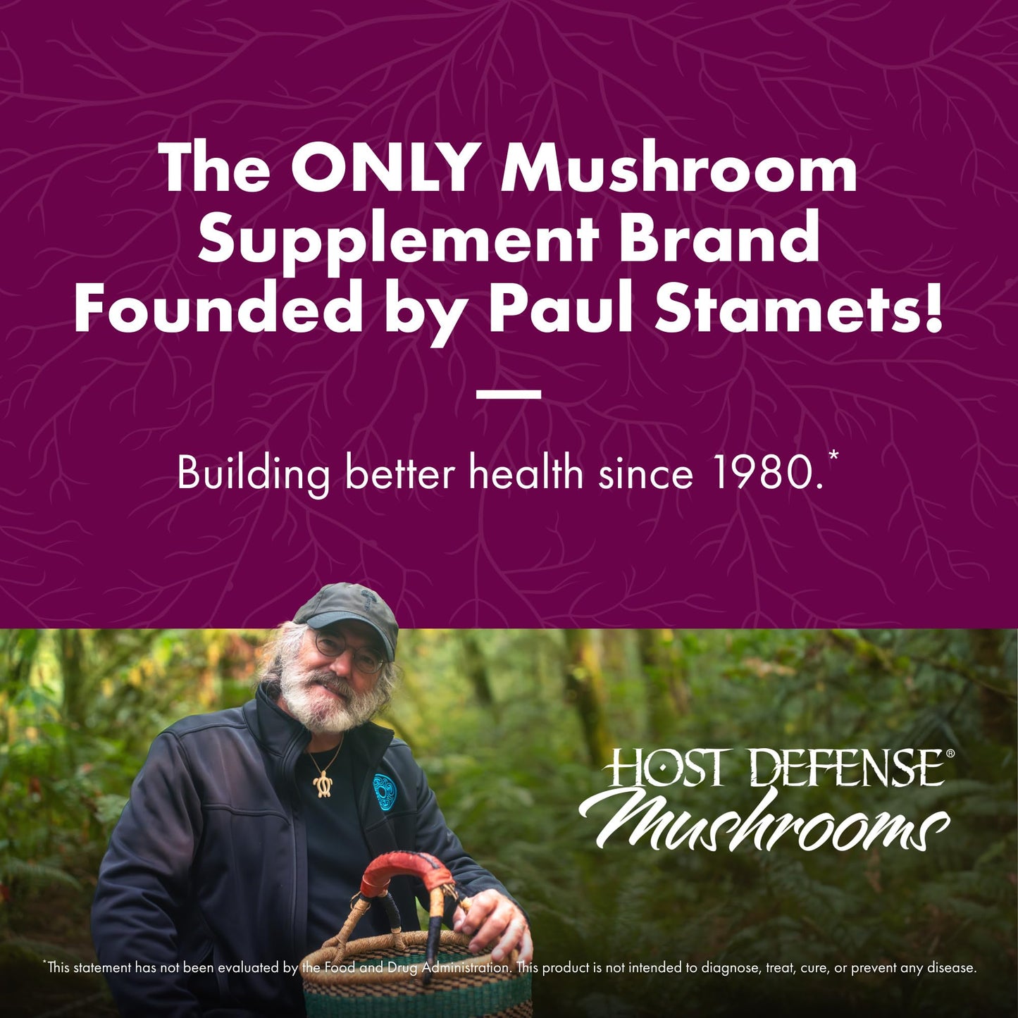 Host Defense Turkey Tail Capsules - Digestive Health & Immune Response Support Supplement - Mushroom Supplement for Gastrointestinal