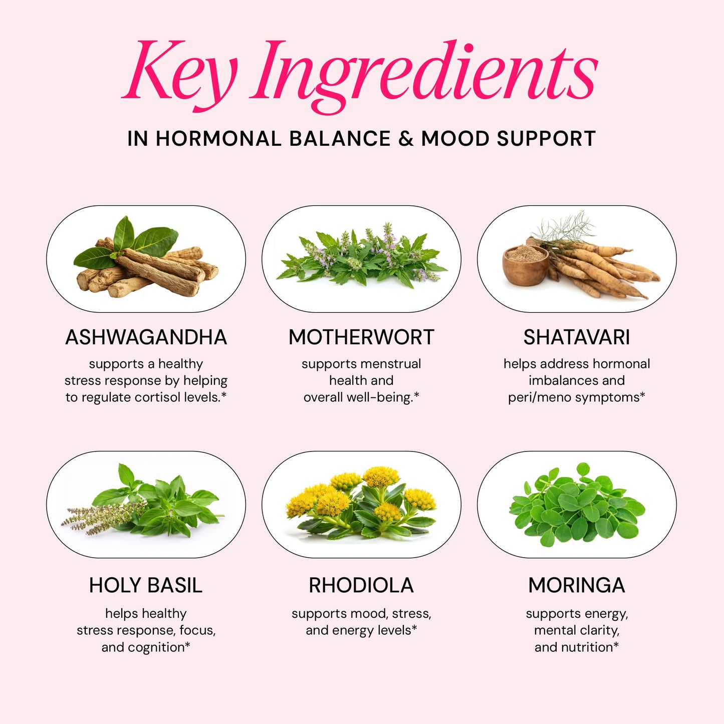 Ayurvedic Hormone Balance for Women | Cortisol Reducer | Mood, Energy, & Sleep Support | Regulates Estrogen | Stress Relief | Ashwagandha, Rhodiola, & Shatavari