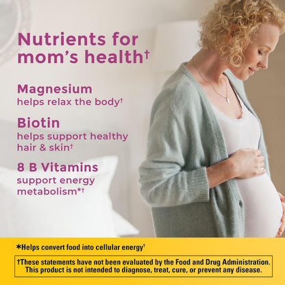 Nature Made Prenatal Vitamins for Women with Folic Acid + DHA, Prenatal Vitamin and Mineral Supplement for Daily Nutritional Support