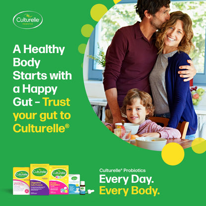 Culturelle Kids Daily Probiotic Packets for Kids, (Ages 3+) - 50 Count – From the #1 Pediatrician-Recommended Brand – Flavorless Daily Probiotics