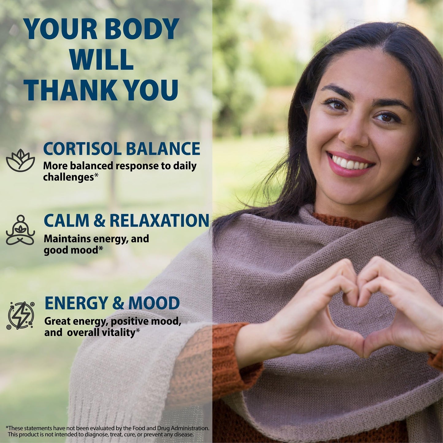StrongVit Cortisol Supplements for Women and Men with Magnesium, Ashwagandha & L-Theanine. High Cortisol Reducer, Manager, Detox,