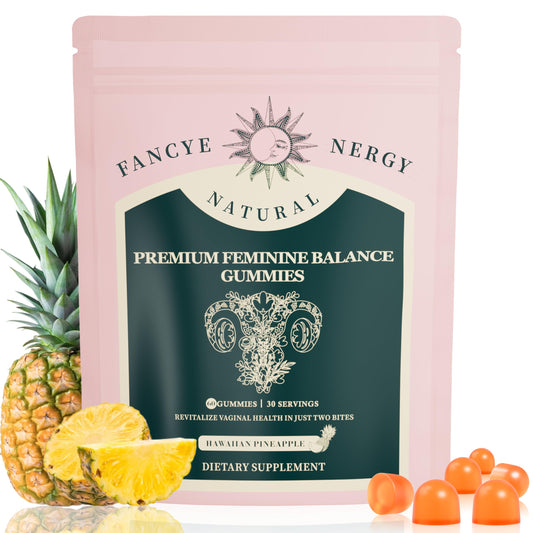 Shytrouy Premium Feminine Balance Gummies for Women - Hawaiian Pineapple Flavor for Women pH Balance & Digestive Health, Immune Support - 58 C ShytrouyBuy Supplements Australia