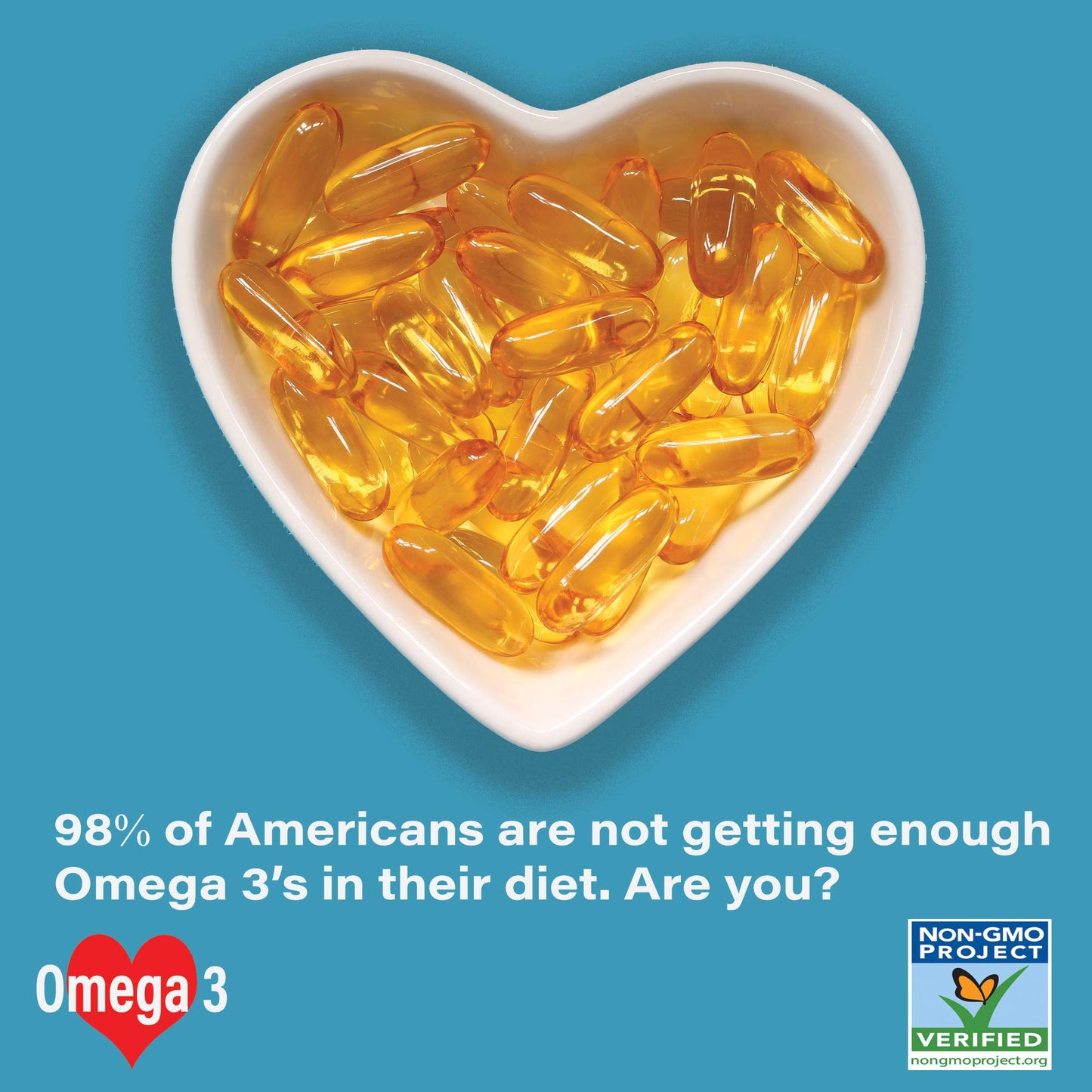 Omega 3 Fish Oil 2,000mg- Grade. 1000mg EPA 500mg DHA. Burpless Capsules with No Fishy Aftertaste. All Natural