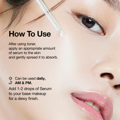 Anua PDRN Hyaluronic Acid Capsule 100 Serum, Radiant Face Serum, Salmon DNA, Hyaluronic Acid, Hydration, Moisture Plumping Effect
