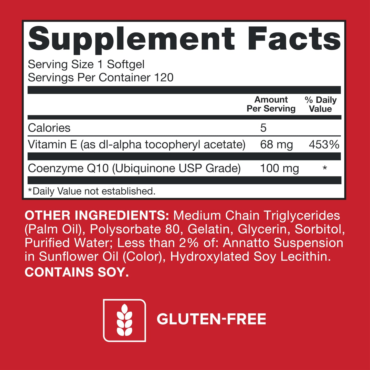 Qunol Ultra CoQ10 100mg, 3x Better Absorption, Patented Water and Fat Soluble Natural Supplement Form of Coenzyme Q10