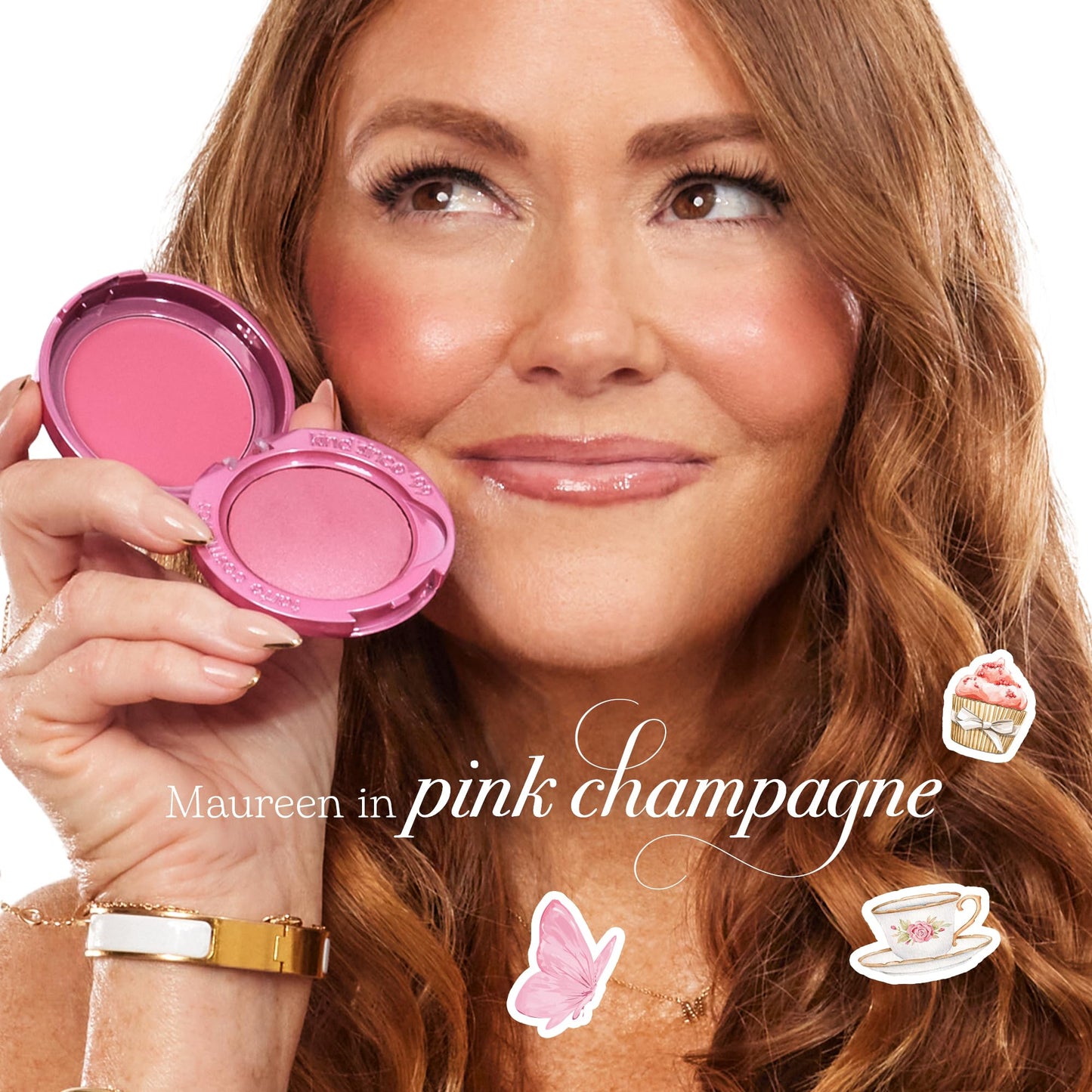 tarte macaron blush & glow duo - Multi-Use Longwear Makeup with Peptides, Cream & Powder Blush Duo with Blend Bar for a Buildable Bright Lifted Look, Vegan & Cruelty-Free, full size, honey blossom
