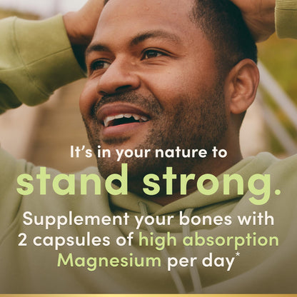 Nature’s Bounty High Absorption Magnesium Glycinate 240 mg for Supporting Muscle Relaxation and Bone, Heart & Nerve Health – Non-GMO, Gluten-Free, Vegetarian, 120 Count/60 Servings Nature's BountyBuy Supplements Australia