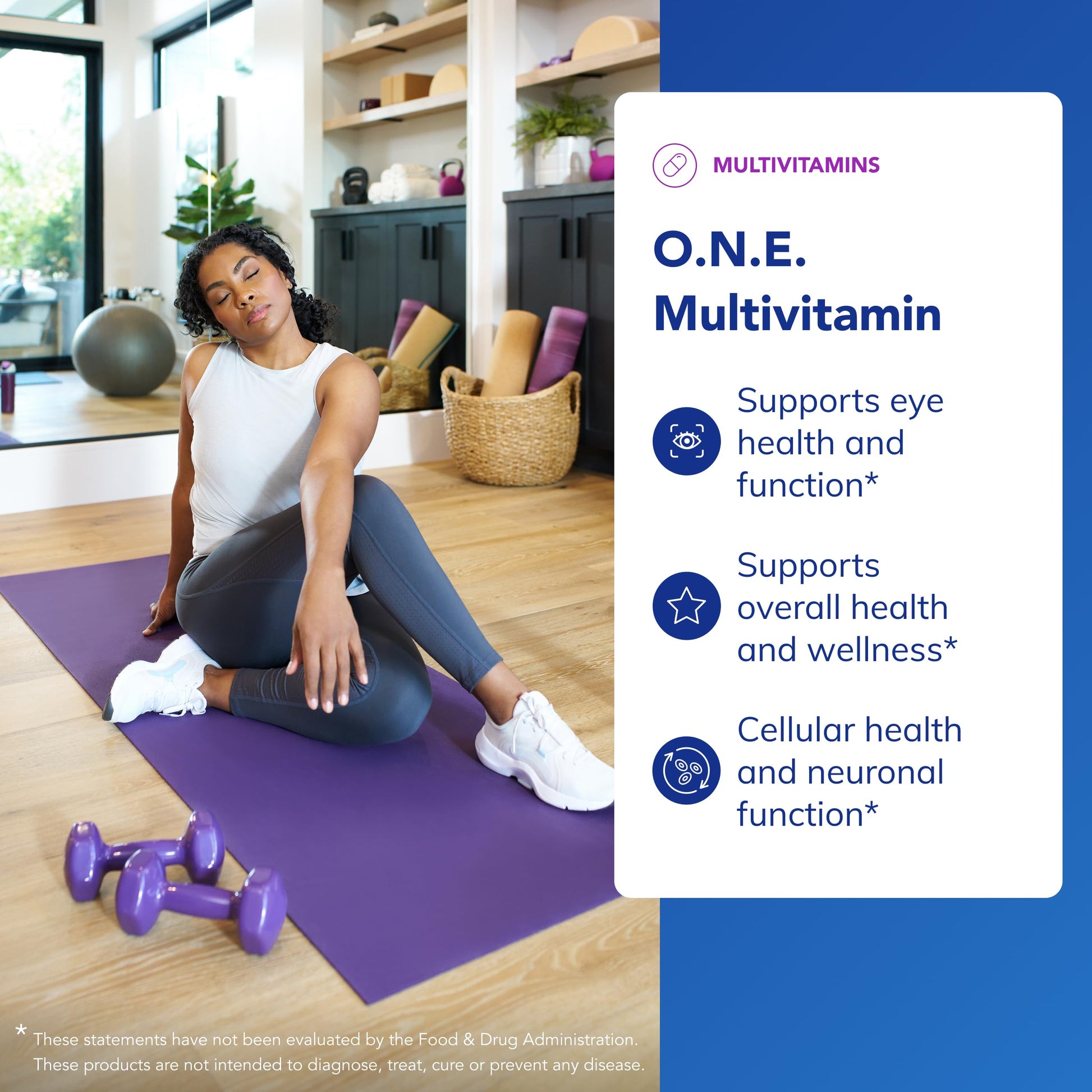 Pure Encapsulations O.N.E. Multivitamin - Once Daily Multivitamin with Antioxidant Complex Metafolin, CoQ10, and Lutein to Support Vision, Cognitive Function, and Cellular Health* - 30 Capsules Pure EncapsulationsBuy Supplements Australia