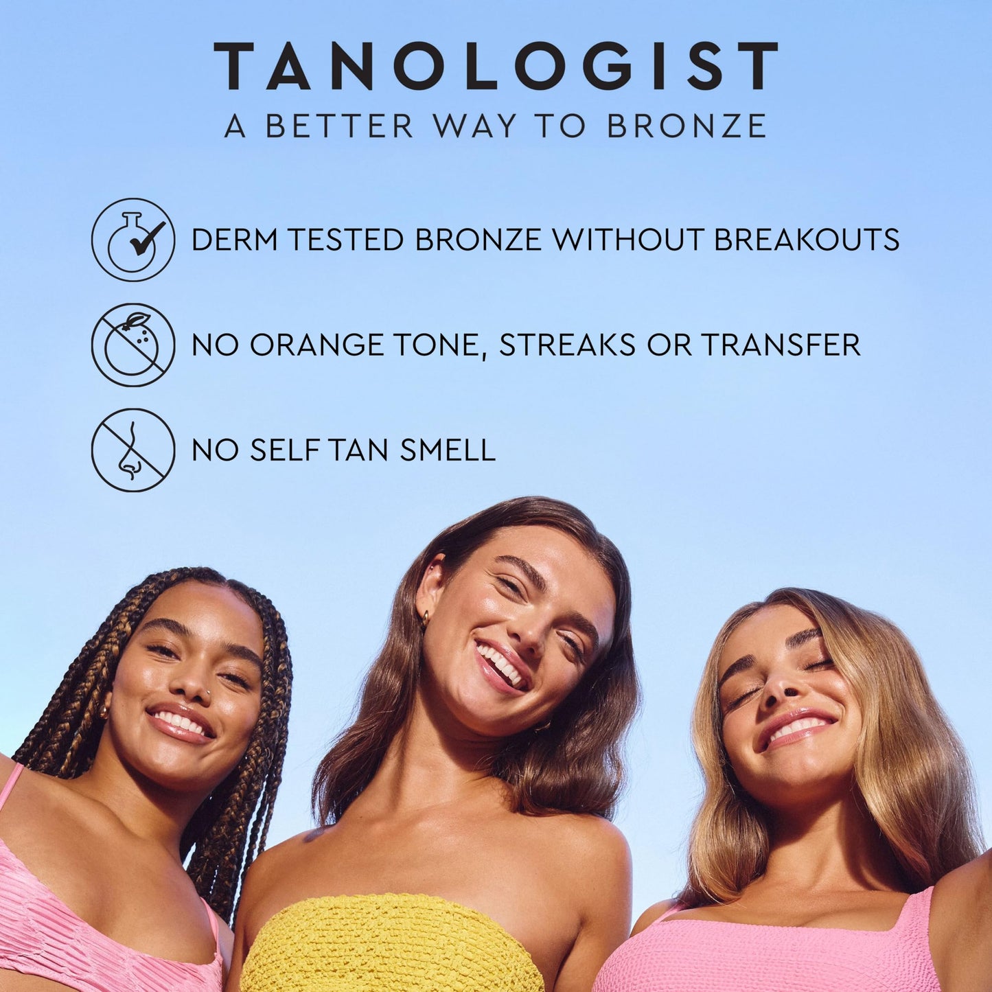 Tanologist Dark Self Tan Drops, Streak-Free Body & Face Tanning Drops, No Fake Tan Smell