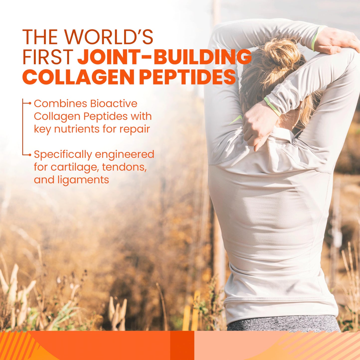 SaltWrap Collagen Synthesis - Collagen Peptides for Joints with Fortigel, Tendoforte, Best Collagen Powder for Tendons, Ligaments