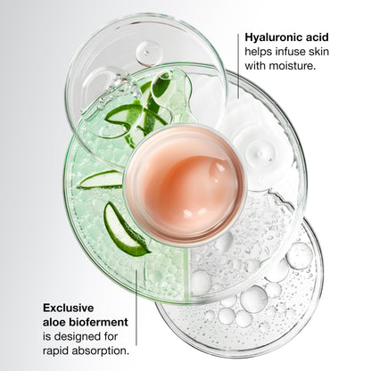 Clinique Moisture Surge 100H Auto-Replenishing Hydrator Oil Free Face Moisturizer | With Hyaluronic Acid, Aloe Bioferment and Vitamins C + E