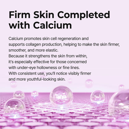 Dr.Melaxin Calcium Intense Firming Cream 50ml (1.69 fl oz) – Rebornic 10,000ppm, Niacinamide & Hydrolyzed Elastin