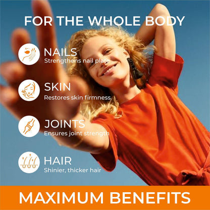 SIRUNES Marine Collagen Peptides, 120 Capsules - Fish Collagen Supplements for Women, Great for Hair, Skin, Nails, Joints & Bones - Made in USA SIRUNES buy supplements Au