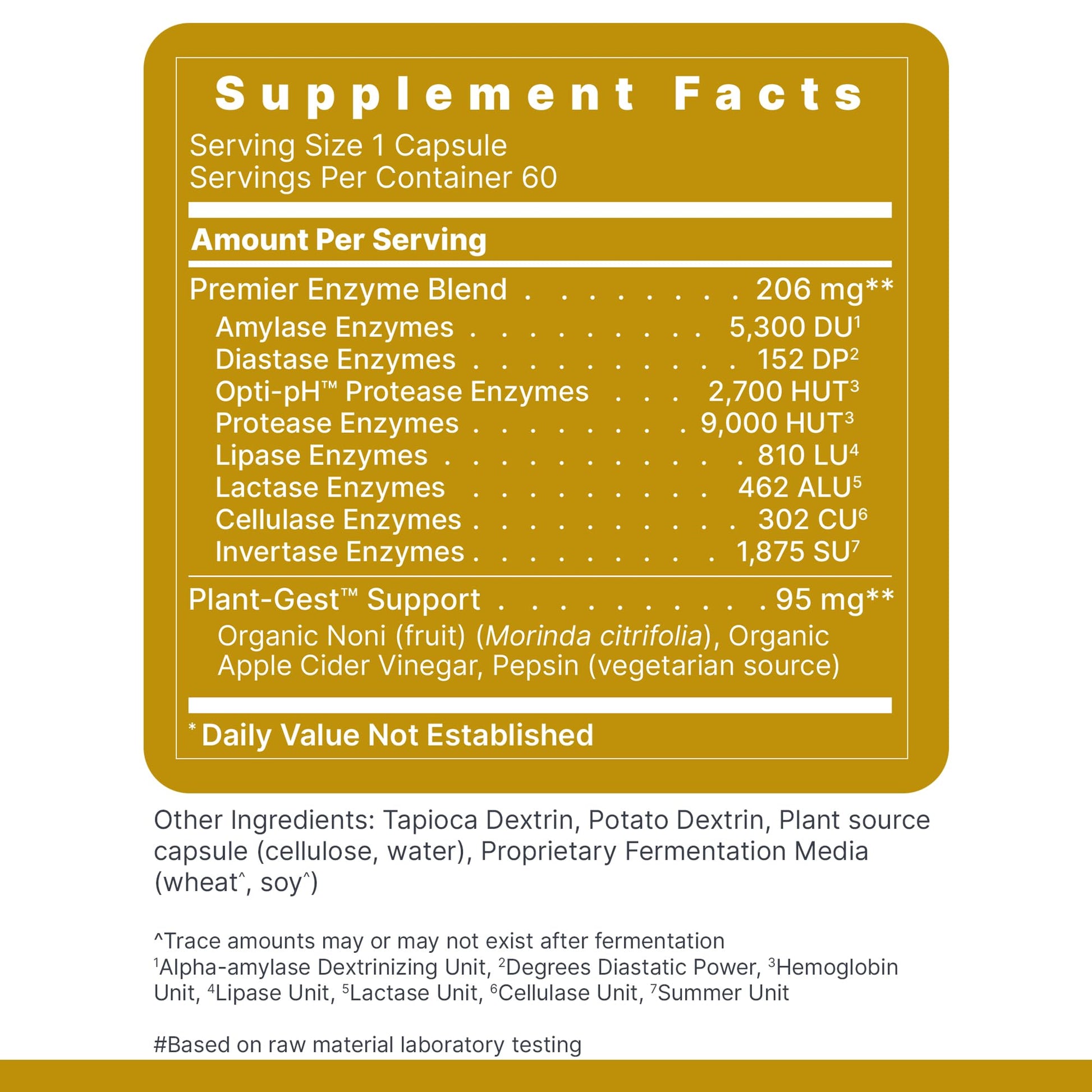 Premier Research Labs Active Digestive Enzymes with Probiotic and Prebiotics - Promotes Full-Spectrum Digestive Support - with Amylase, Protease & Lipase, 60 Plant-Sourced Capsules Premier Research LabsBuy Supplements Australia