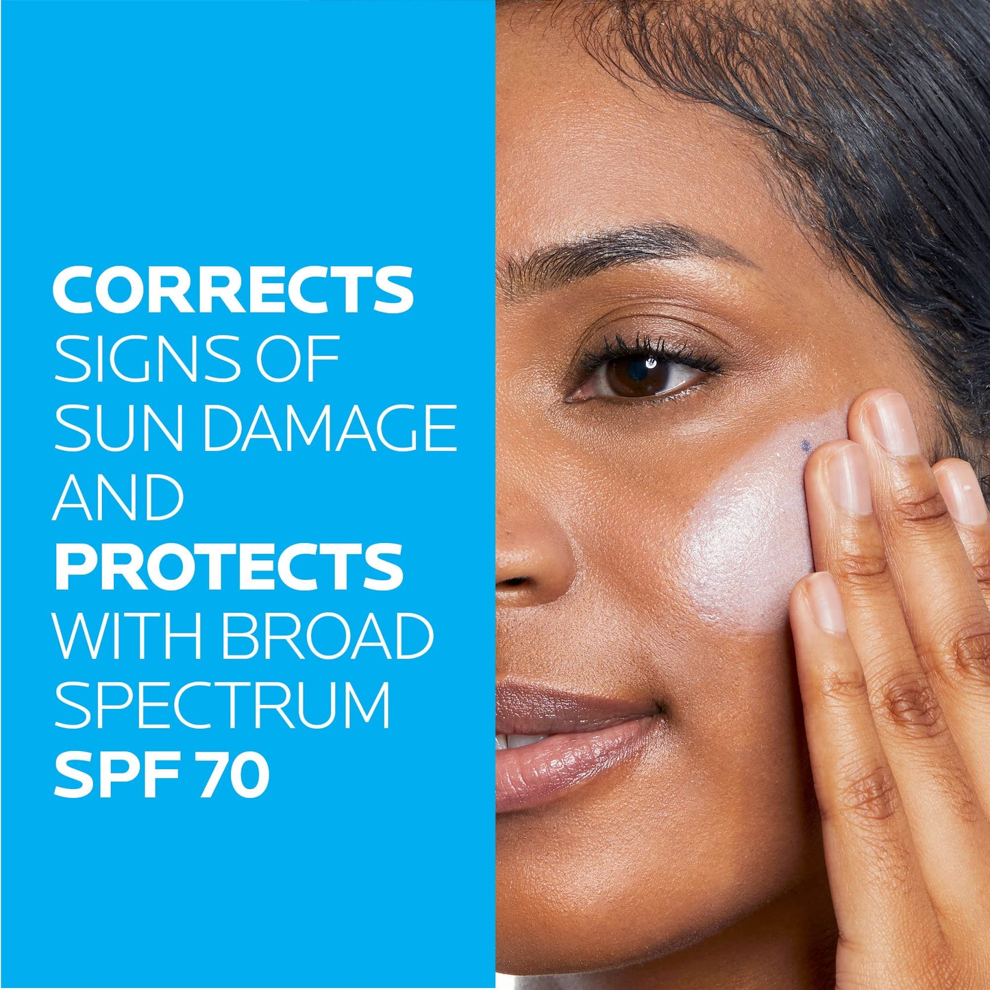 La Roche-Posay Anthelios UV Correct Sunscreen Moisturizer SPF 70, Daily Anti-Aging Face Moisturizer with Niacinamide