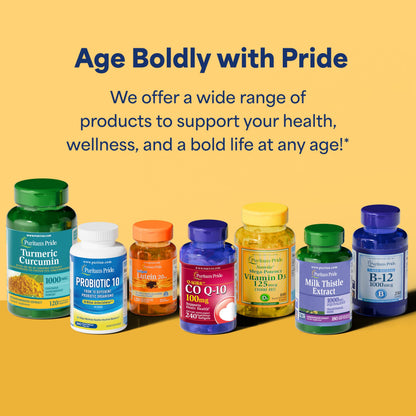 Puritan's Pride Coenzyme CoQ10 200mg, Dietary Supplement for Heart Health, Blood Pressure, Oral Gum Health, and Healthy Aging Support