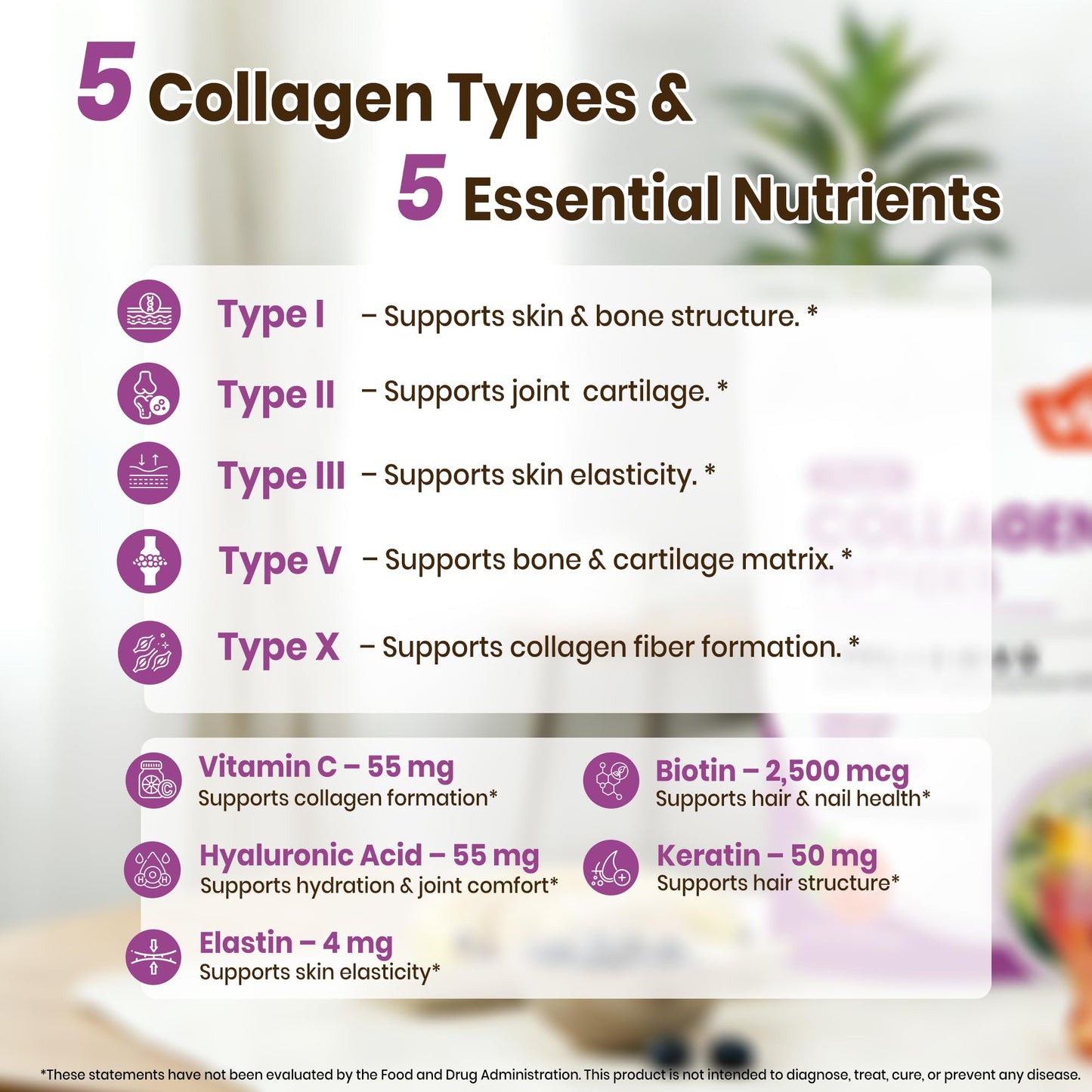 VEV Multi Collagen Peptides Powder, 16 oz (41 Servings) – Type I, II, III, V, X, Hydrolyzed Collagen, Hyaluronic Acid, Biotin, Vitamin C, Supports Skin, Unflavored, Dissolves Easily VEV buy supplements Au