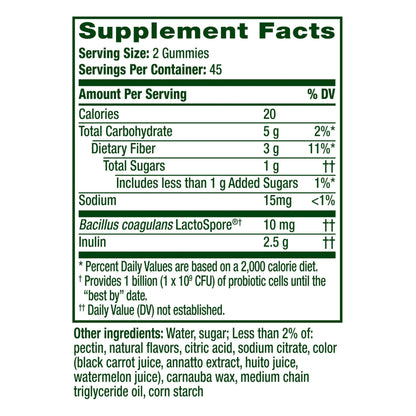 Align Dualbiotic, Prebiotics and Probiotics for Women and Men, Probiotics for Digestive Health, Prebiotics Help Nourish Good Bacteria, Natural Fruit Flavors