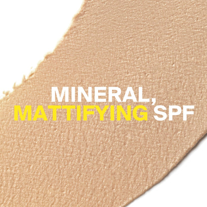 Supergoop! Mineral Mattescreen (SPF 40) - 45 mL - Mineral, Oil-Free Broad Spectrum Sunscreen - Smooths Skin’s Appearance