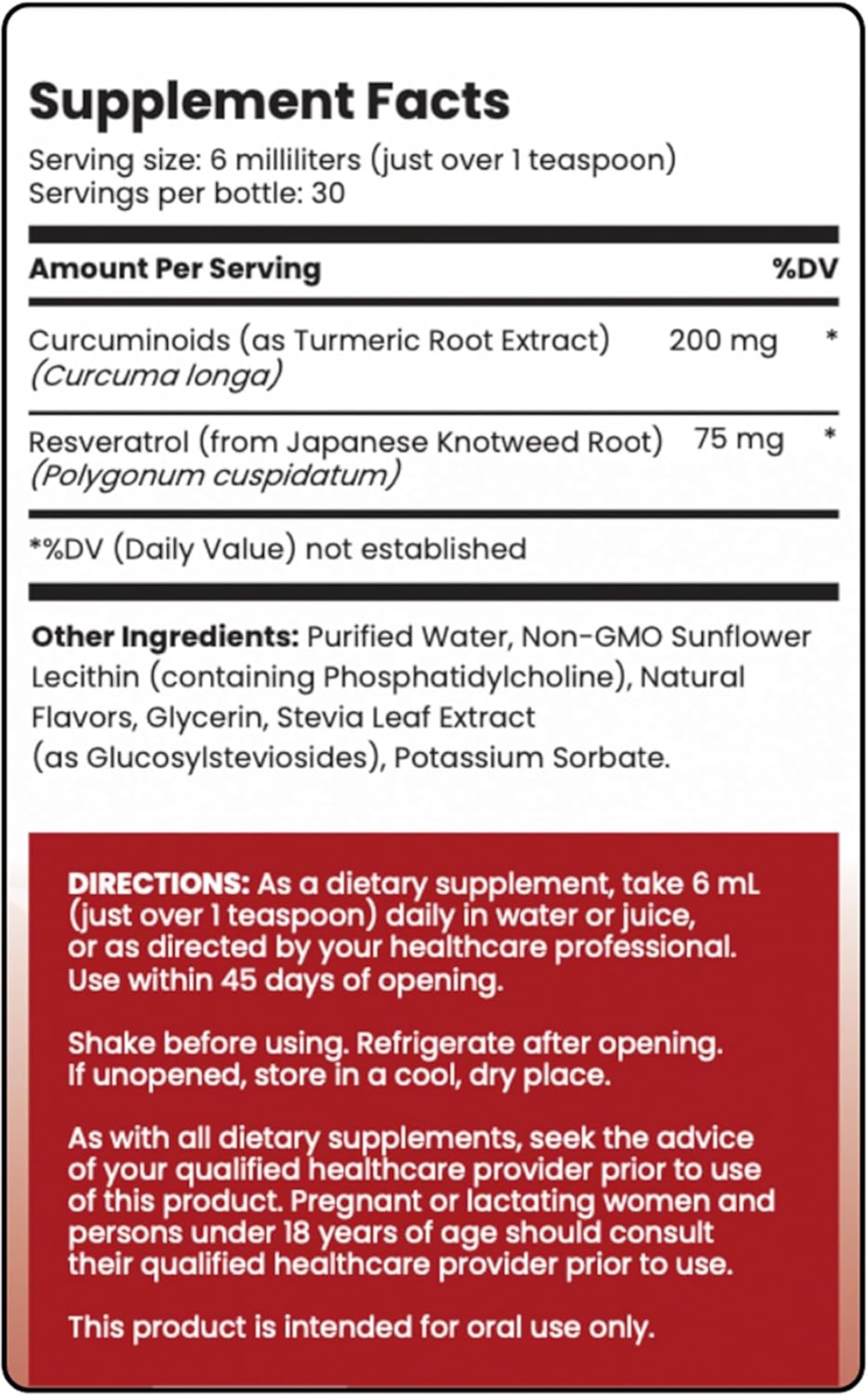 Rho Nutrition Liposomal Curcumin + Resveratrol (1 Pack) – Ultra High Absorption Liquid Curcumin Supplement – Promotes Joint Comfort, Mobility, Cellular Health and Overall Well-Being Rho NutritionBuy Supplements Australia