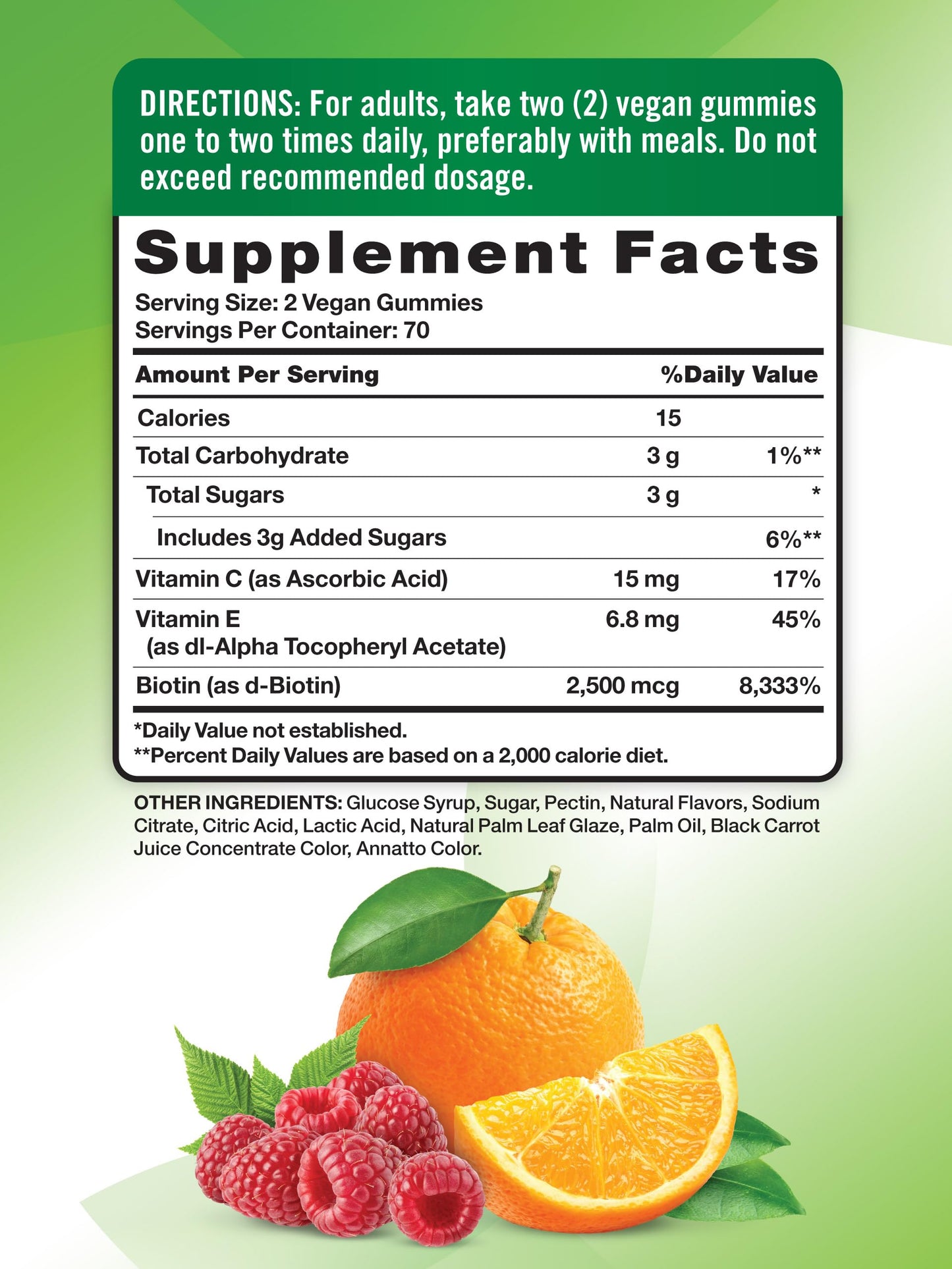 Nature's Truth Hair Skin and Nails Gummies | 80 Count | 2500mcg of Biotin | Vegan, Non-GMO, Gluten Free Supplement | Vitamin for Women & Men Nature's TruthBuy Supplements Australia