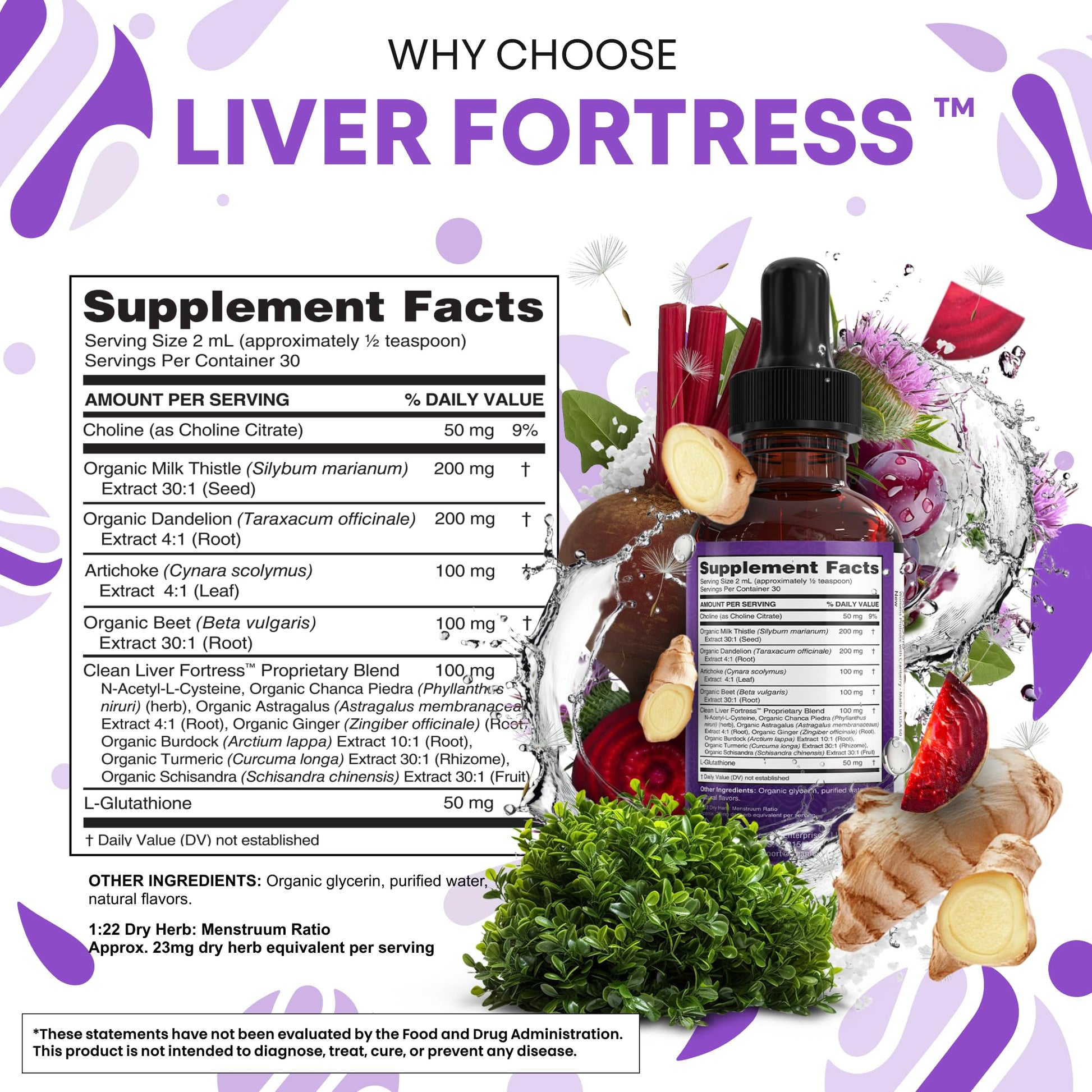 Clean Nutraceuticals Milk Thistle NAC Liver Cleanse Detox & Repair Supplement Liver Support Liquid Drops with Dandelion Extract, Artichoke, Chanca Piedra, Choline, L-Glutathione, Burdock, Schisandra Clean NutraceuticalsBuy Supplements Australia