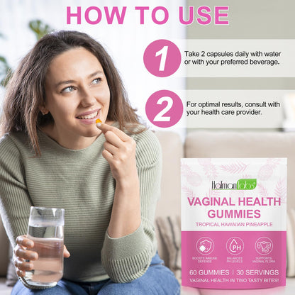 Vital Vaginal Probiotics Source Feminine Gummies,Premium Feminine Balance Gummies,Probiotic Gummies for Prenatal & Postnatal Women - Probiotics for Digestion, pH Balance, Gut Health, Immune Support