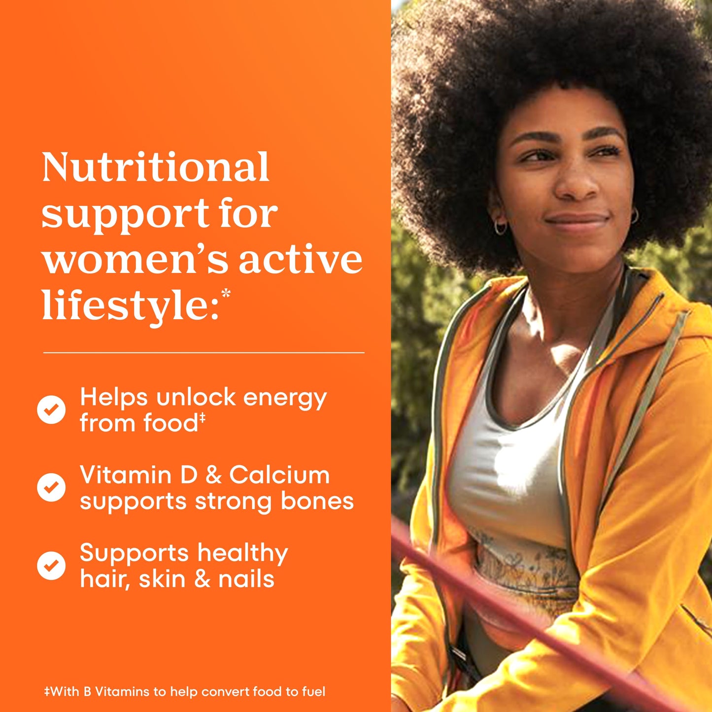 One A Day Multivitamin for Women- Daily Vitamins for Woman with Biotin, Calcium, Folic Acid, Iron & Zinc, Complete Women’s Vitamins