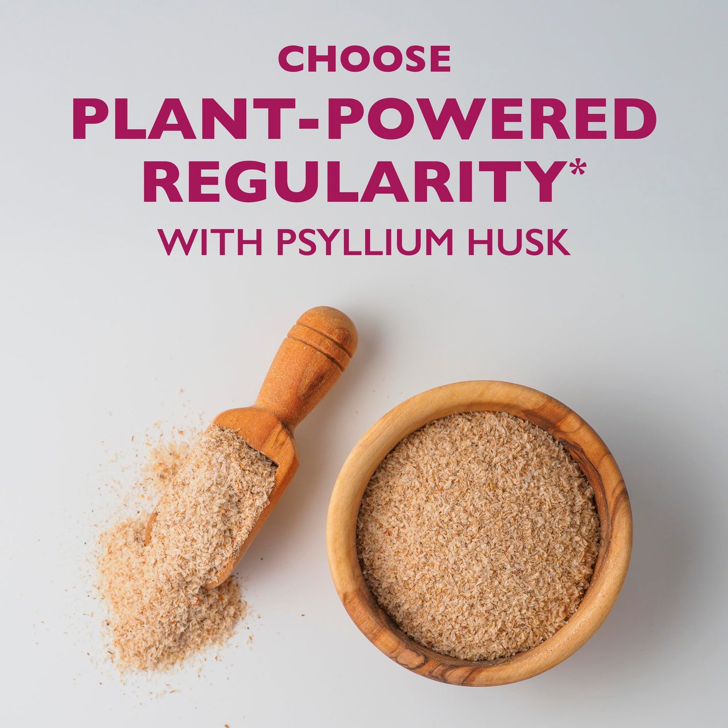 Metamucil 4-in-1 Psyllium Husk Friendly Fiber Supplement, Sugar-Free, 72 teaspoons, Orange Flavored, Daily Fiber Powder for Digestive Health
