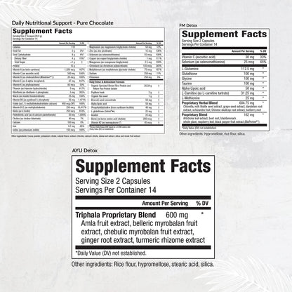 Equilife Dr. Cabral Detox, 7 Day Cleanse System, Plant Based Protein, Vitamins & Minerals, Supports Liver Detox, Promotes Healthy Weight Management