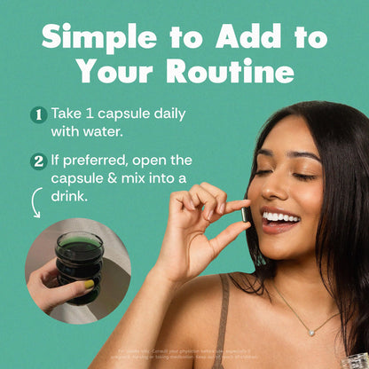 Her Fantasy Box | Body Magic | Chlorophyll Capsules - 30 Vegan Capsules for Detox, Digestion, Gut Health, Skin Support