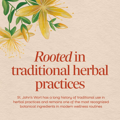 Nature’s Way St. John’s Wort Capsules, Herbal Supplement Promotes a Positive Outlook*, 700 mg per 2-capsule serving