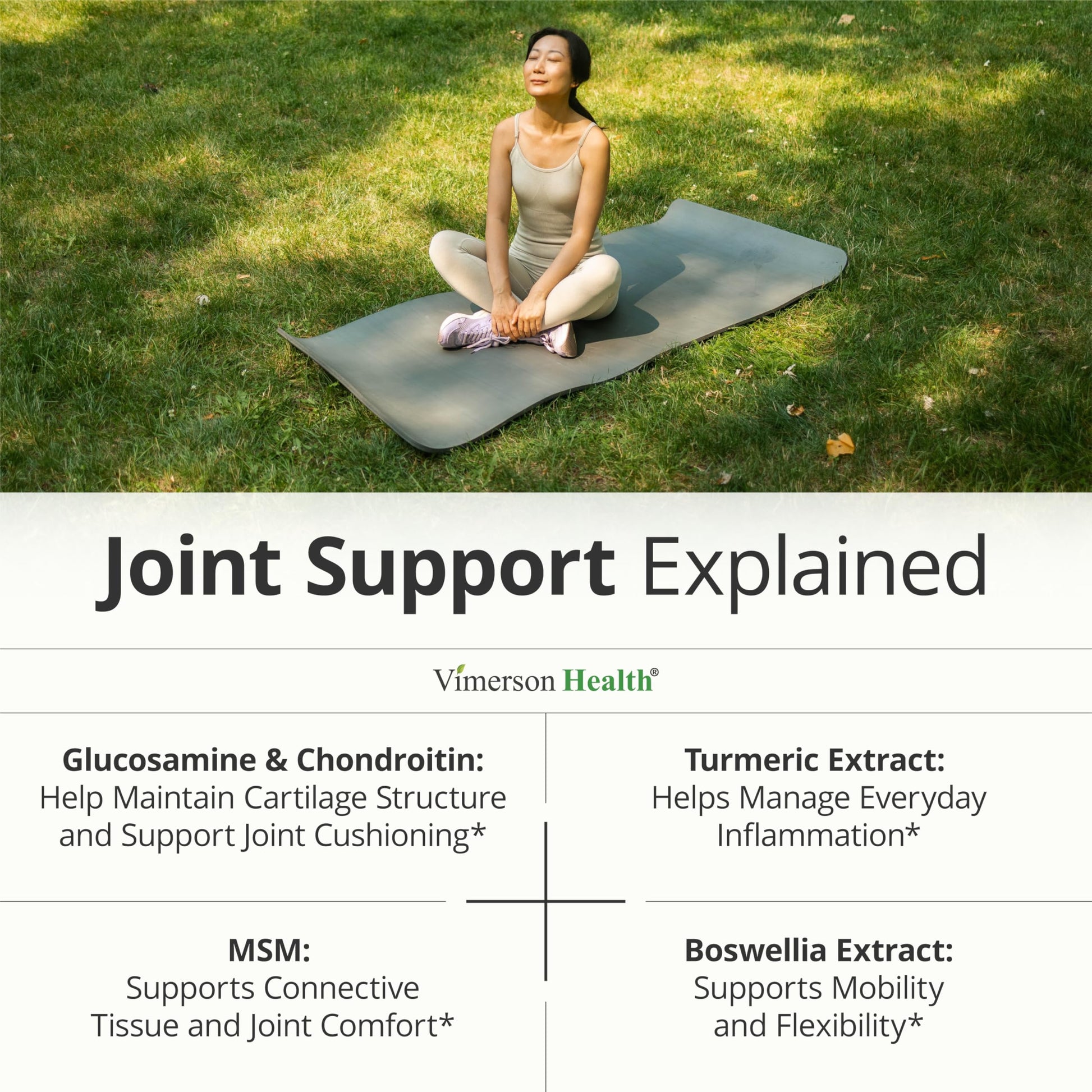 Glucosamine Chondroitin MSM – Joint Support Supplement for Women and Men with Glucosamine Sulfate 1500 mg, Chondroitin and MSM – for Cartilage, Joint Health and Flexibility – 90 Capsules Vimerson Health buy supplements Au